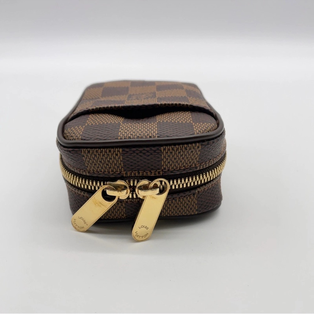 Auth Louis Vuitton Ebene Etui Okapi PM M61738 Shoulder Pouch W/Box/Strap - Picture 8 of 15